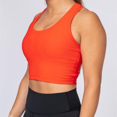 Muscle Nation Ribbed Cropped Tank