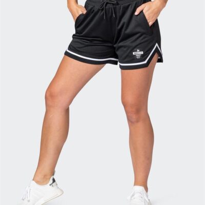 Muscle Nation Womens 4" Grand Slam Basketball Shorts