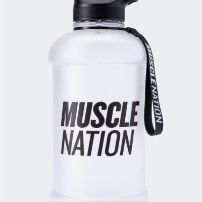 Muscle Nation 1.3L Straw Jug CLEAR