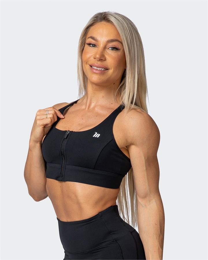 Muscle Nation Bounce Defence Bra - Black - XS