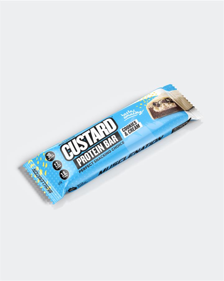 Muscle Nation CUSTARD Protein Bar - Cookies & Cream