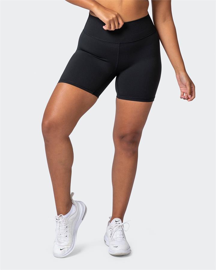 Muscle Nation V1 Butter Bike Shorts - Black - XL