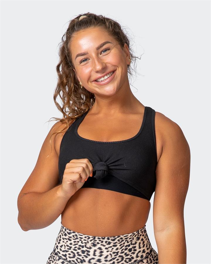 Muscle Nation Exceptional Bra - Black - L