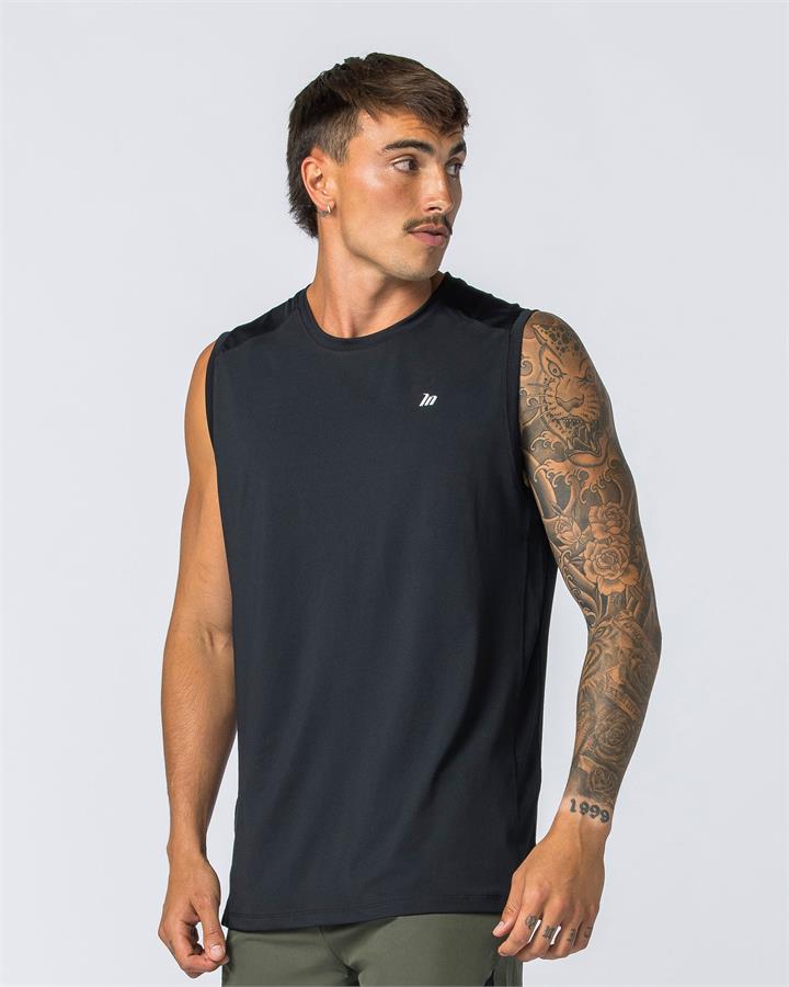 Muscle Nation Ventilation Tank - Black - L