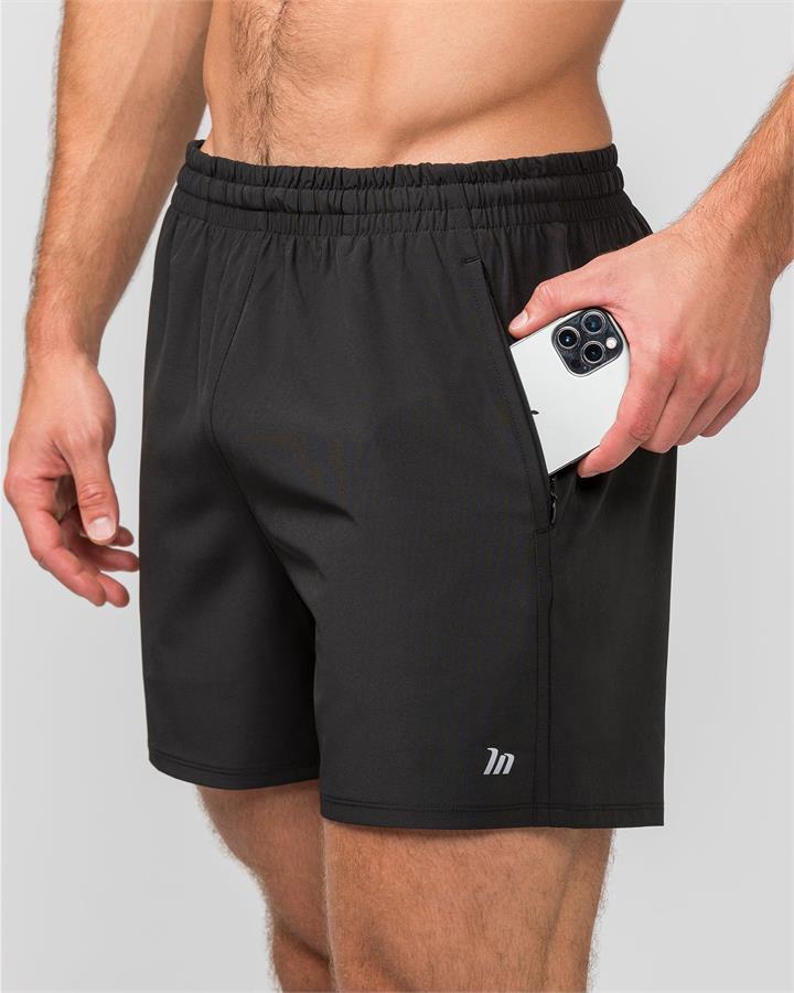 Muscle Nation New Heights 4" Shorts - Black - L