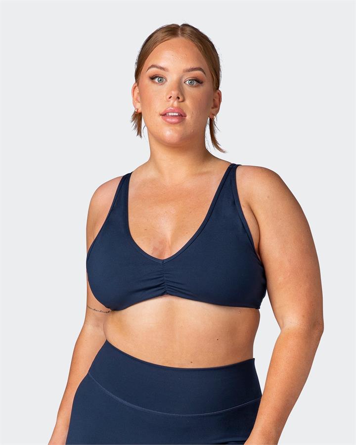 Muscle Nation Balance Bralette - Navy - XS