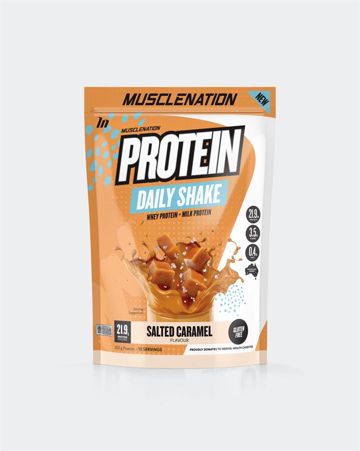 Muscle Nation DAILY SHAKE - Salted Caramel - 10 serves
