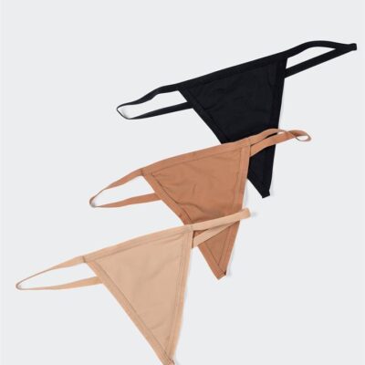 Muscle Nation Mini G String 3 Pack - Multi - XXS