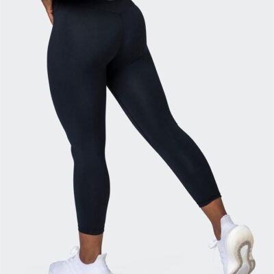 Muscle Nation Zero Rise Everyday 7/8 Leggings - Black - L