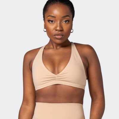 Muscle Nation Stride Bralette - Biscotti - L