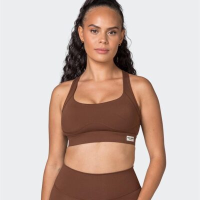 Muscle Nation Enhance Bra - Hazel - L