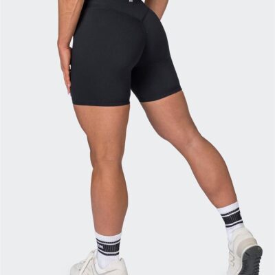 Muscle Nation Ultra Signature Bike Shorts - Black - L