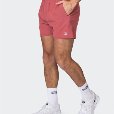 Muscle Nation New Heights 4'' Shorts - Dusty Red - L