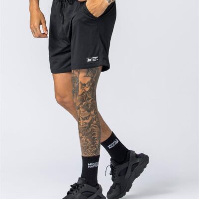 Muscle Nation Lay Up 3.5'' Shorts - Black - L