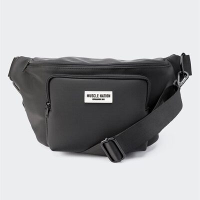 Muscle Nation Cross Body Bag - Black - Black