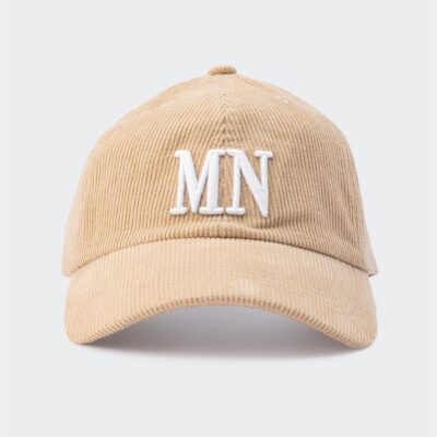 Muscle Nation Corduroy Dad Hat - Cream