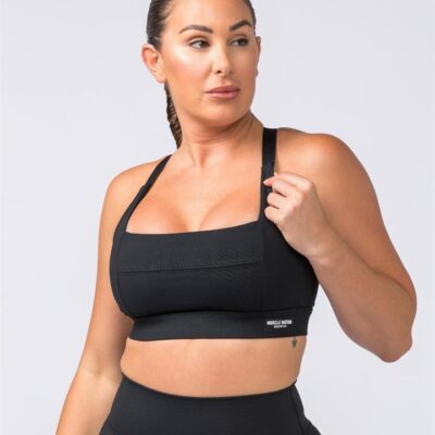 Muscle Nation Synergy Bra - Black - L