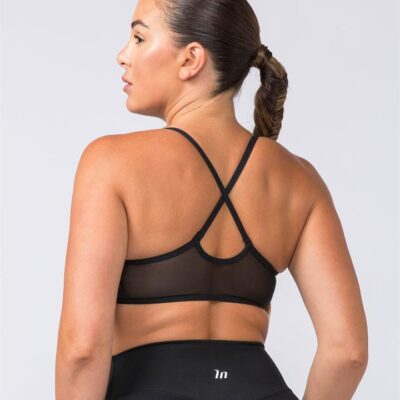 Muscle Nation Rapture Bra - Black - L