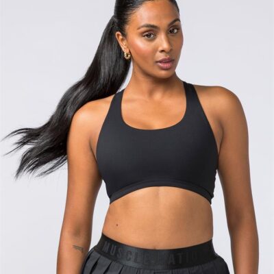 Muscle Nation Quinn Bra - Black - L