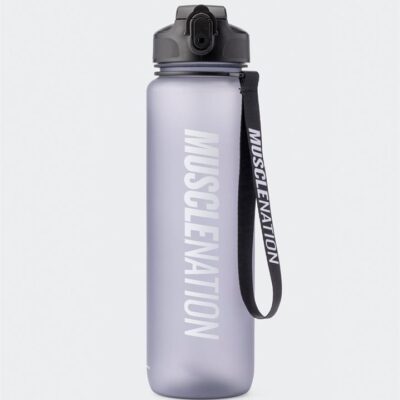 Muscle Nation Essential Straw Bottle - Black