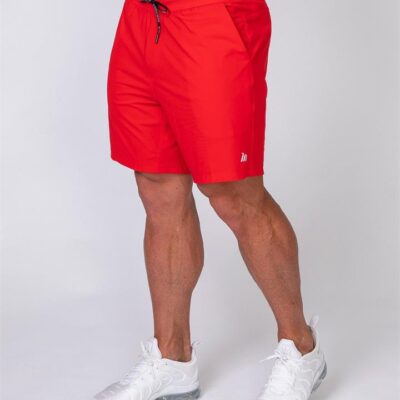 Muscle Nation Training Shorts - Red - S