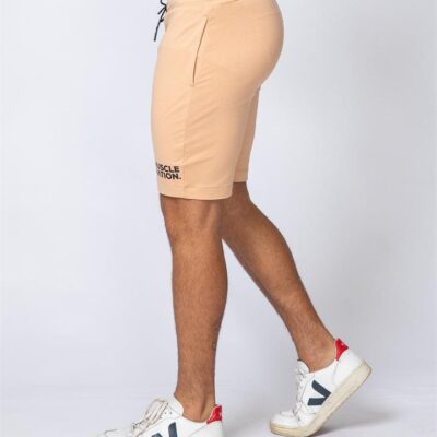 Muscle Nation Ultimate Tapered Fit Shorts - Biscuit - S
