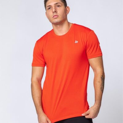 Muscle Nation Running Tee - Infrared - XL