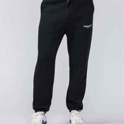 Muscle Nation Worldwide Trackies - Black - L