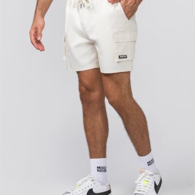 Muscle Nation Daily Cargo 5'' Shorts - Travertine - XXL