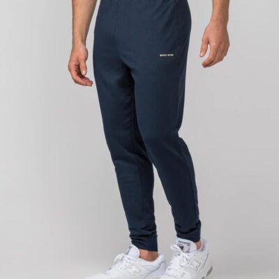Muscle Nation Legacy Tapered Training Jogger - Navy - L