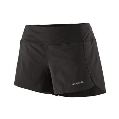 Womens Patagonia Strider Pro Shorts - 3.5 Inch Black