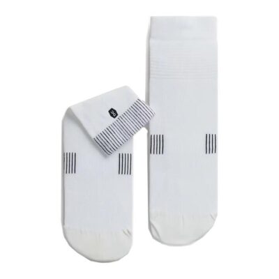 Mens On Running Ultralight Mid Sock - White / Black White / S