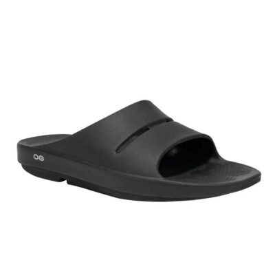 Unisex Oofos Ooahh Slide Black