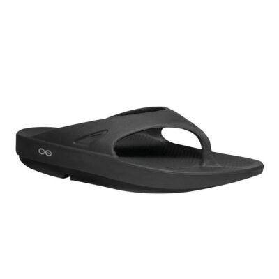 Unisex Oofos Ooriginal Thongs Black / Us M3 / W5
