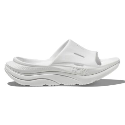 Unisex Hoka Ora Recovery Slide 3 White / White / Us M12 / W14