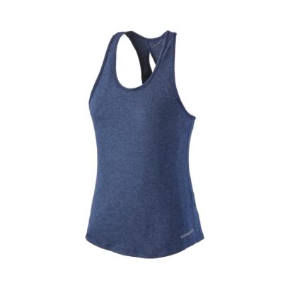 Womens Patagonia Seabrook Run Tank - Sound Blue Sound Blue / S