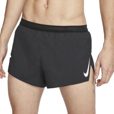 Mens Nike Aeroswift 2 Inch Shorts Black