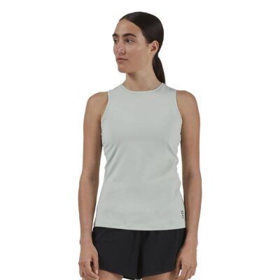 Womens On Running Movement Tank Top Mineral / L