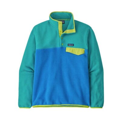 Mens Patagonia Synchilla Snap-t Pullover Vessel Blue / Xl
