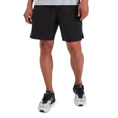 Mens On Running Performance Hybrid Shorts Black
