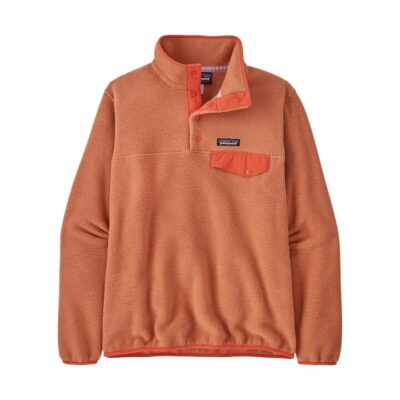 Womens Patagonia Synchilla Snap-t Pullover Sienna Clay / Xs