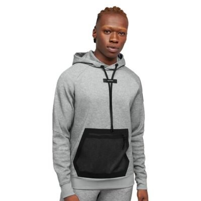 Mens On Running Hoodie Grey