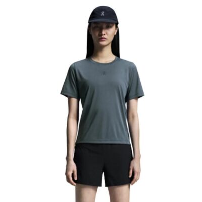 Womens On Running Trail Shorts Black