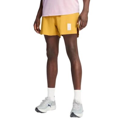 Mens Puma x Saysky Run Shorts Archive Gold / S