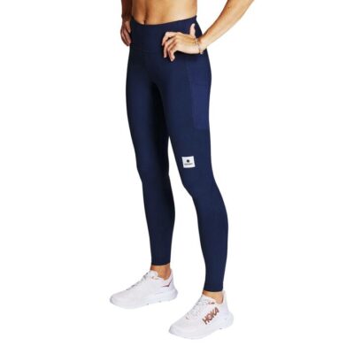 Womens Saysky Combat+ Long Tights Blue