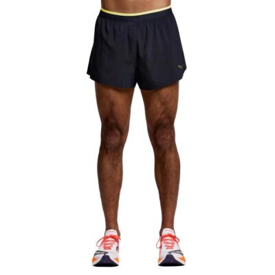 Mens Saucony Elite Split Short Black / S