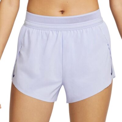 Womens Nike Aeroswift Dri-fit Adv 3 Inch Mid-rise Brief-lined Running Shorts Ghost