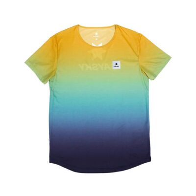 Mens Saysky Drip Dye Flow T-shirt Blue Aop / M