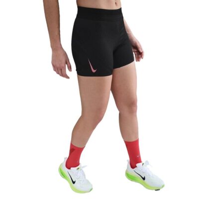 Womens Nike Aeroswift Dri-fit Adv Mid-rise 5 Inch Running Shorts Fk Black