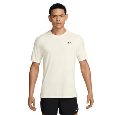Mens Nike Solar Chase Dri-fit Adv Short-sleeve Running Top Sail